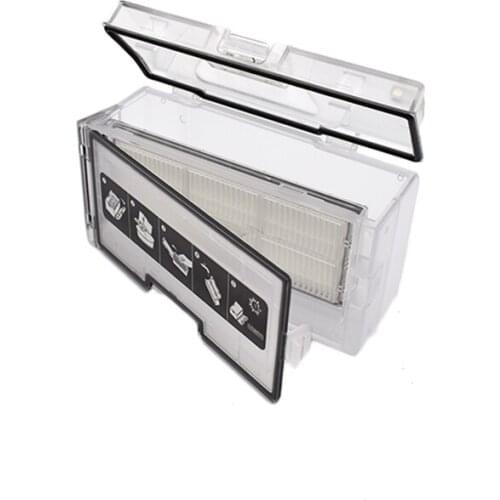 Dust Box Dust Bin Box For Xiaomi Roborock S7 T7 PLUS Robot Vacuum Cleaner Household Sweeper Cleaning Tool Replacement Robot Part