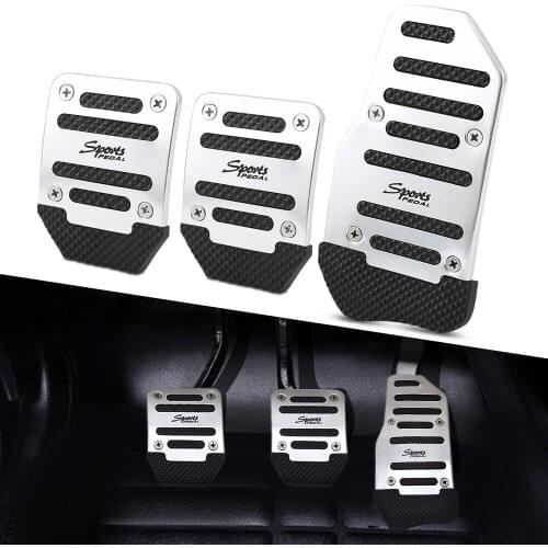 Car styling Non-Slip Car Pedal Cover Case For Subaru Forester Outback Legacy Impreza XV BRZ