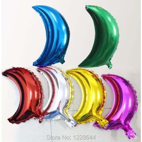 Birthday party Balloon decoration Moon foil balloons Event Party supplies Good quality 20 pcs/lot wholesale free shipping