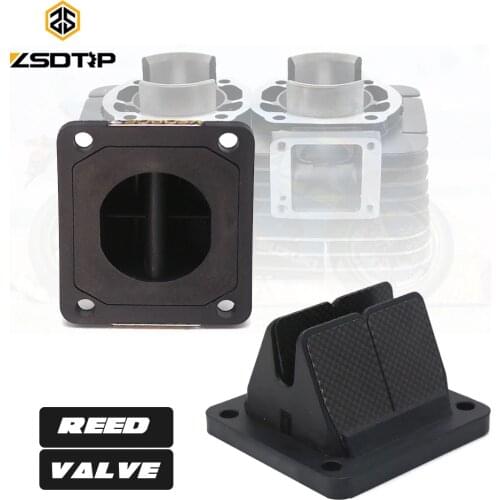 ZSDTRP Carbon Fiber Intake Reed Valve For Yamaha YZ85 1993-2001 Motorcycle Intake Reed Valve For VForce3 V382A