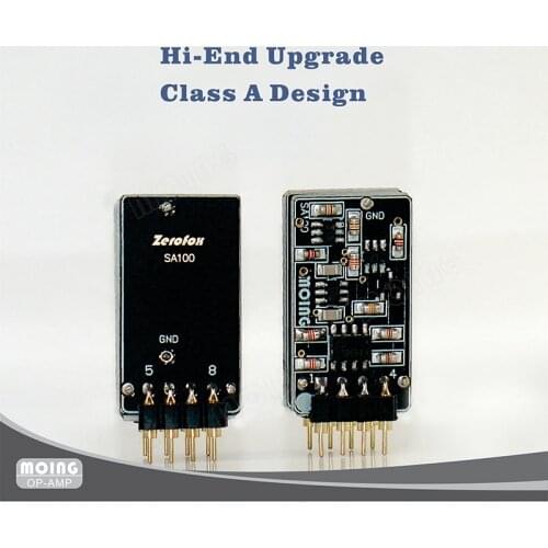 2 PCS High performance OPAMP MOING single Sa-100 Fully discrete parts single operation amplifier accessory Sound OPA