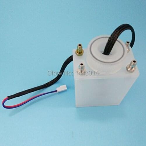 5pcs Inkjet printer spare parts for Seiko Konica Sub ink tank /Infinity Challenger Phaeton ink box 4 holes with level sensor