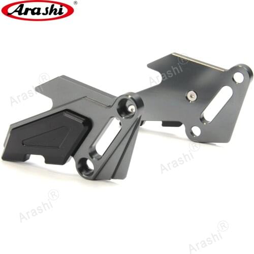 ARASHI CNC Aluminum Front Brake Disc Caliper Cover For KAWASAKI Z900 2017 2018 Caliper Protector Guard Motorcycle Accessories