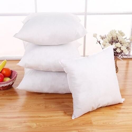 Home Non-woven Cushion Inner Filling Woolen Cotton-padded Pillow Core for Sofa Soft Pillow Cushion Insert Cushion Core 45x45cm