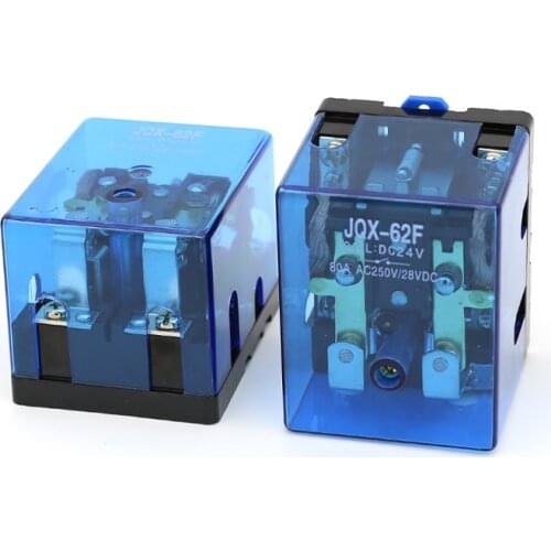 JQX-62F-2Z 80A 220V Coil High Power Relay 220V AC