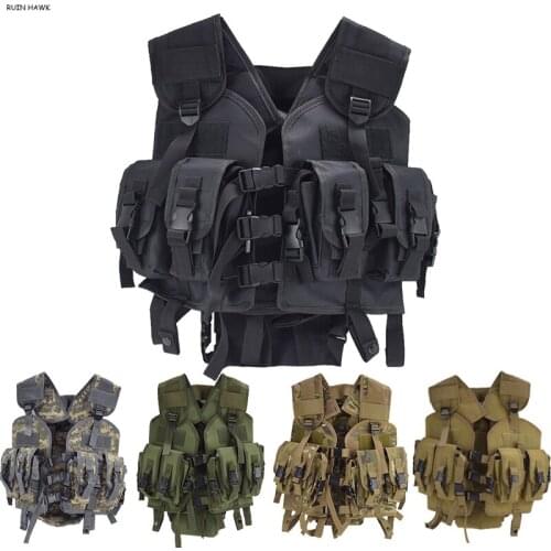 Camouflage Seal Tactical Vest Paintball Tactical Vest Hunting Shooting Military Training Shooting Protection Special Equipment