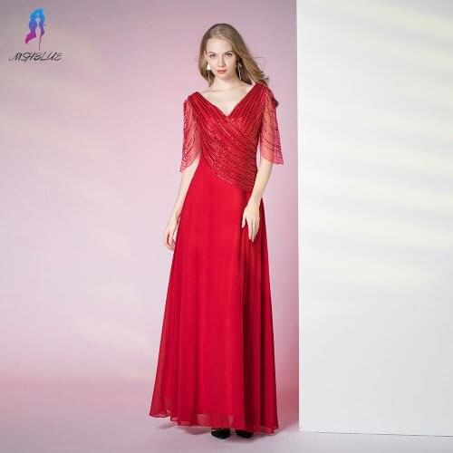 MSHBLUE Womens Evening Chiffon Dresses