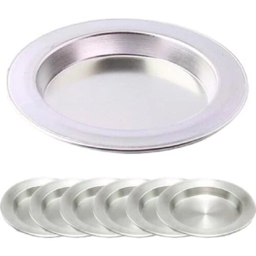 6 piece Set Kadaifi famous sweet serving dishes presentation tray Hatay Antakya kadaifi original high quality aluminum sheet