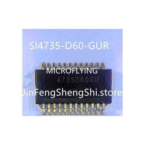 1PCS NEW 4735D60GU SI4735-D60-GUR SI4735-D60-GU 4735D6OGU SSOP24