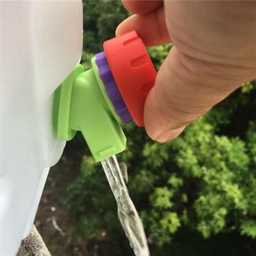 Plastic Outdoor Water Faucet Tap Replacement For Water Tank Bucket Wine Juice Bottle Water Faucet Tap Knob Type 1pc