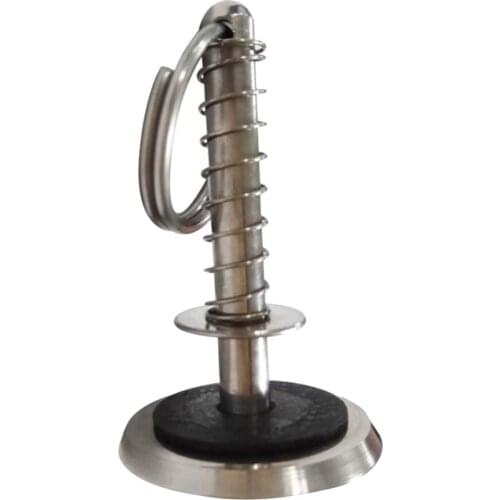 1/4 inch 6mm Hatch Cover Pull Stainless Steel Spring Puller Pin lifter for Boats