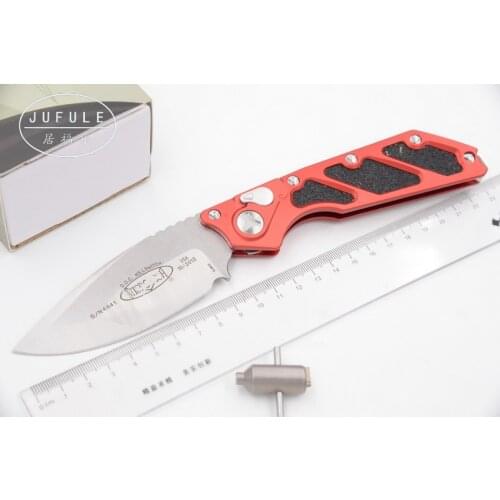 JUFULE KSW D2 Mark Elmax blade Aluminum handle outdoor tactical camping hunting EDC tool folding dinner kitchen knife