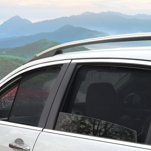 For Nissan KICKS 2015 2016 Window Sunshade Gauze Mesh Sunshield Cover Magnetic Attraction 2017 2018 2019 2020 Accessories