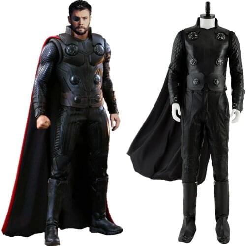 Thor Cosplay Costume Full Set Hot Movie Outfit Unisex Halloween Carnival Cosplay Costume Custom Made