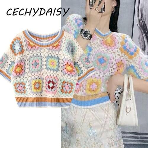 2021 Autumn Women Sweater Pullovers Jumper Korean Fashion Hollow Out Prety Clothing Long Sleeve Top Sueters De Mujer Haut Femme