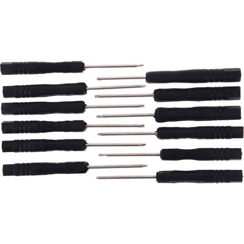 1/12 Pcs Set Mini Magnetic Precision Screwdriver Set For Tablet PC Ect Precision Screwdriver Set Multi-Function phone Kit