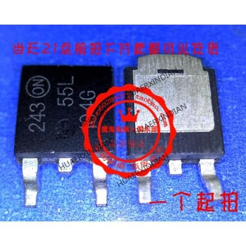 1Pieces New Original NTD3055L104T4G 55L104G 60V 12A TO-252 In Stock Real Picture