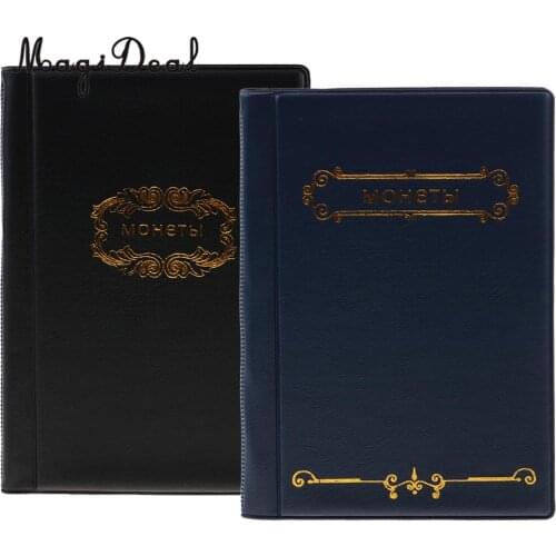 2PCS 120 Coin Holders Collection Storage Money Pockets Album Book Protector