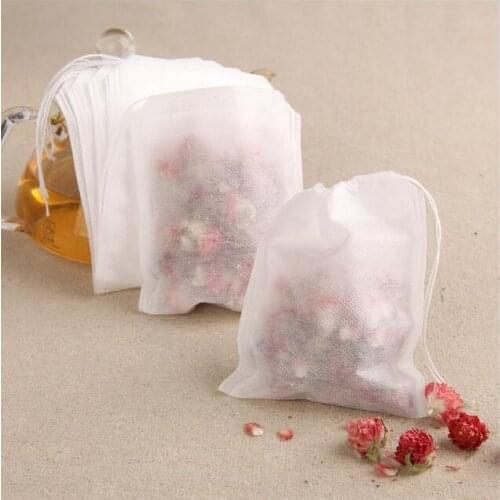 5000pcs/lot Teabags 5.5 x 7CM Empty Scented Tea Bags With String Heal Seal Paper Tea partner Tea Coffee Strainer