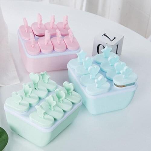 70% Dropshipping!!Ice Cream Mold Non-stick Not Easy Deformed PP Ice Cream Mould with Cover for Ice-lolly