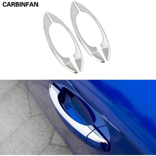 Door Handle stainless steel/ABS Sticker Car Styling Decoration Cover 8pcs/Set For Audi A6 C7 2012-2017 Exterior Accessories