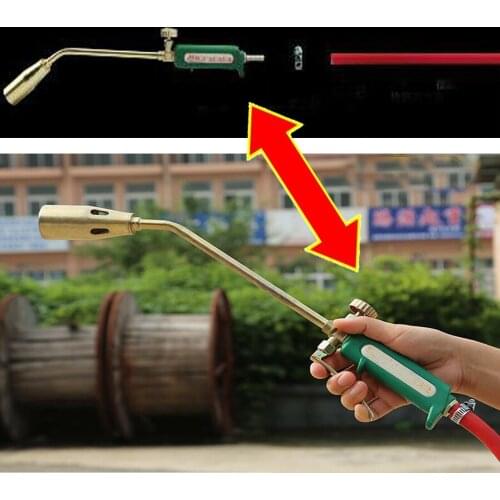 Propane Butane Gas Torch Burner 79" Hose Regulator Blow Roofers Plumbers Kit