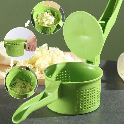 Creative Vegetable Squeezer Kitchen Dehydrator Hand Press Stuffing Juicer Kitchen Accessories Juicer Food Grade Home Supplies