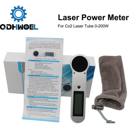 Co2 Laser Power Meter Hand-held HLP-200 For Co2 Laser Tube 0-200w With Engraving and Cutting Machine