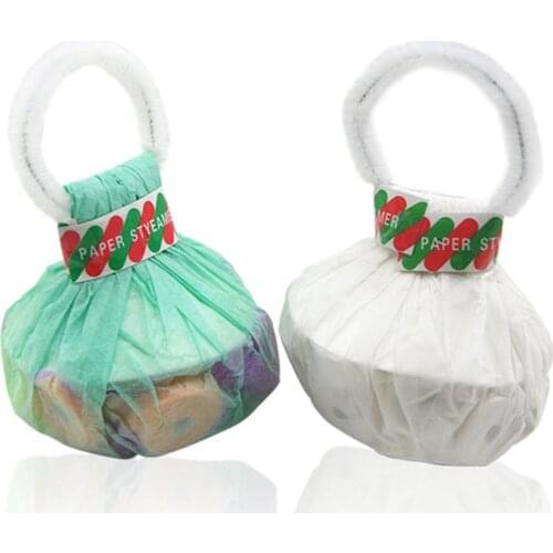 Cup-Style Throw Streamer(Multi-Color/White,9pcs/pack) Ribbons Magic Tricks Fun Stage Magie Gimmick Props Accessories Magic Shows