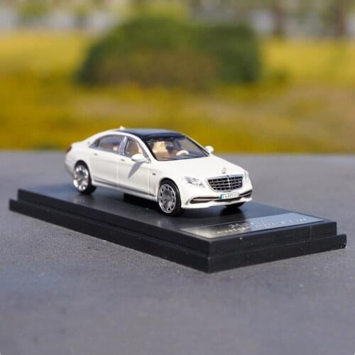 Diecast 1/64 Scale Metal S-CLASS S Class S600 Alloy Car Model Simulation Vehicle Model Collection Gift Collectible Hot Toys