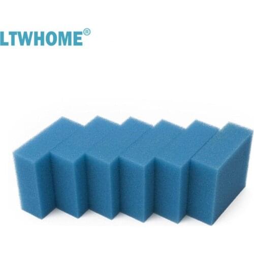 LTWHOME Compatible Fine Foam Filter Pads Fish Tank Fits for Juwel Standard / BioFlow 6.0