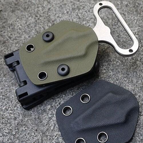 EDC Gear Multi Function K Sheath Kydex Scabbard Belt Clip Waist Clamp Utility Outdoor Camp Portable Tools