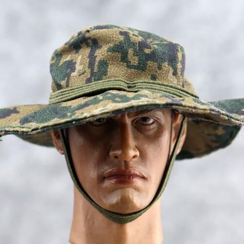 1/6 Scale male Soldier trend Visor Sansha Camouflage Cap boy DIY trend Rangers Dome Hat12'' Action Figure Accessorie Model Gift