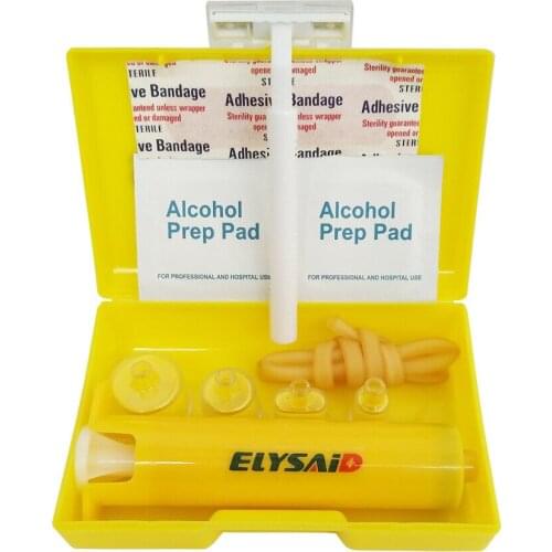 The Extractor Pump Kit Bite & Sting Kit Venom Suction Insects Snakes 4 Cups