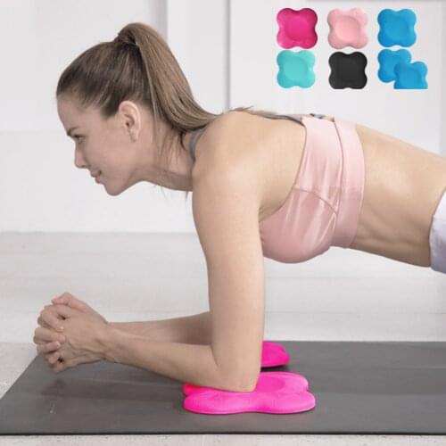 1pc / 2pcs Yoga Knee Pad Pillow Fitness Wrist Hips Hands Leg Arm Elbows Balance Exercise Fitness Workout Yoga Mat Sport Set