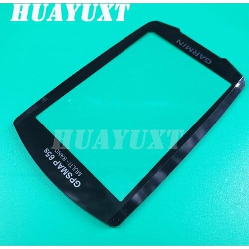 Original used Glass cover screen for GARMIN GPSMAP 65S with Touch screen digitizer for GPSMAP 65s garmin Repair replacement