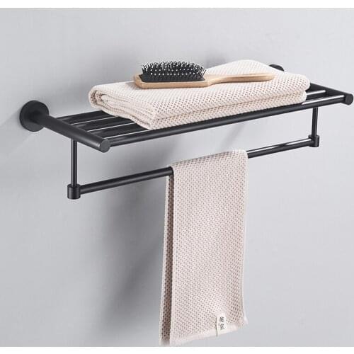 Nordic Style Towel Rack Multifunction Copper Simple Bath Hardware Sets Hanging Rod Accessori Bagno Home Improvement DI50WY