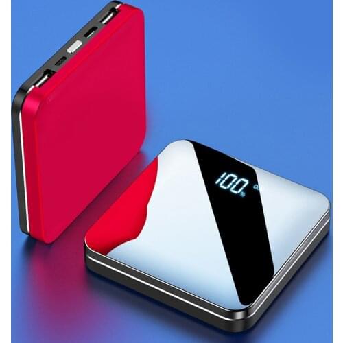 Mini Power Bank 30000mAh Portable Powerbank LCD Digital Display Fast Charger for iphone Xiaomi External Battery Quick Charging