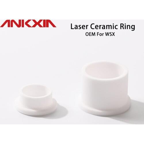 WSX SW15 SW20 NC30C Fiber Laser Ceramic Ring For 3D Laser Head OEM Parts D24 H12 M8