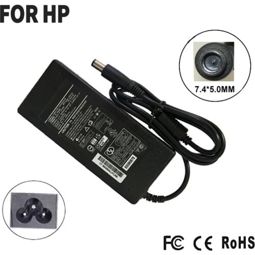Replacement for HP 18.5V 4.9A 7.4*5.0MMBusiness Notebook 2510p 6730s 2230s 6735s nc2400 NC4400 TC4400 CQ32 Series CQ42 Series