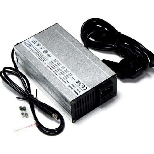 12S 36V 4A LiFePO4 Charger, Output 43.8V 4A, Hight Power Lifepo4 Battery Smart Charger, Use of switching power supply technology