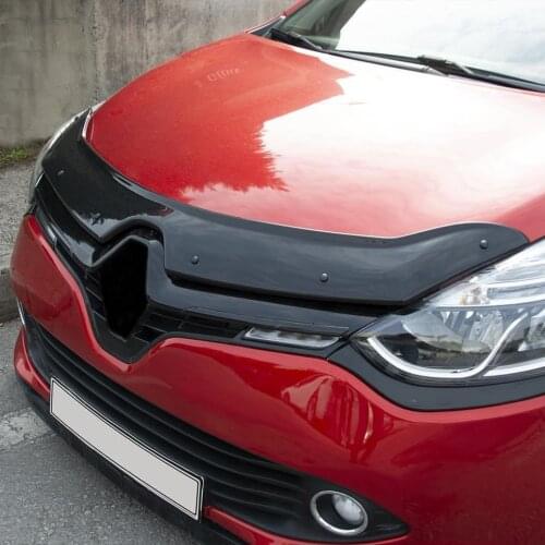 Renault Clio 4 Hood Protection Hood Cowling Gloss Black