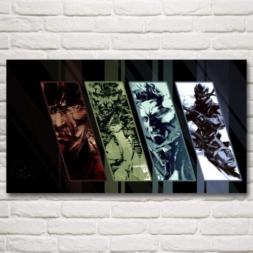 1 Panel Metal Gear Solid Game Poster Fortune Game Canvas Printed Painting Wall Art Decor Picture Artworks Poster