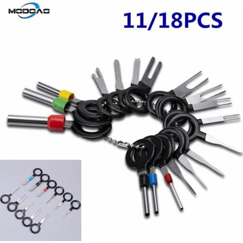 New Terminal Removal Tool Key Extractor Tool Pin Extraction Tool Kit for Depinning Crimp Wire Connectors