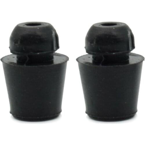 2Pcs Universal Car Door Bumper Dampers Buffer Pad Anti Shock Bump Stop Rubber Protect Doors Crashproof Cushion Mount