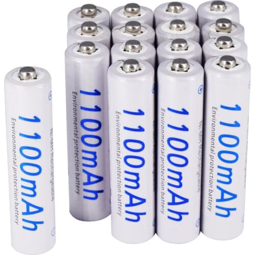 PALO 2-24 pcs AAA rechargeable battery AAA 1.2V AAA battery 3A 1100mAh Ni-MH AAA Bateria batteries for for flashlight toys