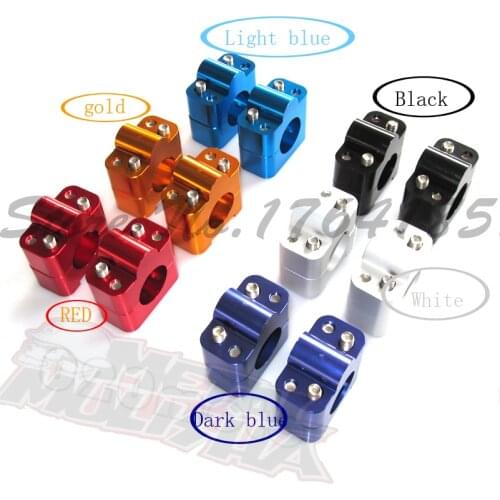 BRAND-NEW colour Pro Taper Copy 11/8" to 7/8" Universal Bar Clamps Taper For Dirt Bike/ATV/Pit Bike/Motorcross Use