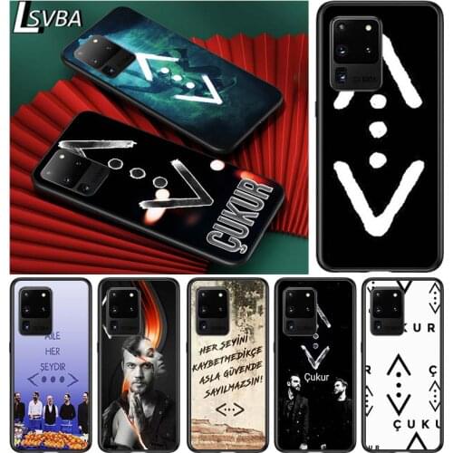 Hot Cukur Show TV for Samsung S20 FE Ultra Plus A91 A81 A71 A51 A41 A31 A21 A11 A72 A52 A12 Soft Black Phone Case