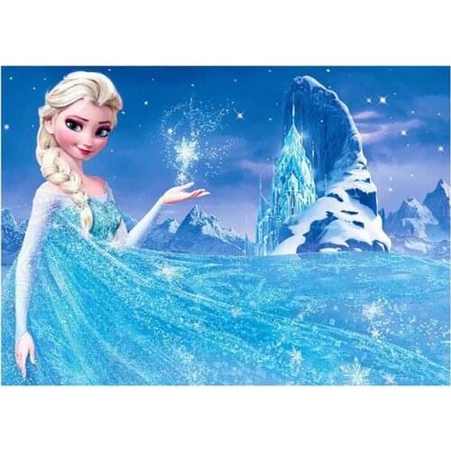 DIY 5D Square&round Disney Full Diamond Mosaic Diamond Painting Cross Stitch Elsa Kit Diamonds Embroidery Drill Home Decor