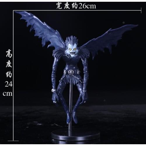 New Death Note Rem L Ryuuku Ryuk PVC Action Figure Lyuuku Collectible Model Toy 24m